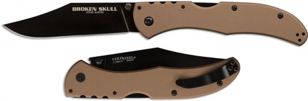 Нож Cold Steel Broken Skull II, 54SBB, CTS-XHP, Coyote Tan