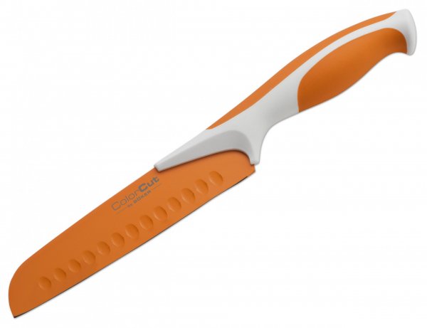 Нож Boker Colorcut Santoku Knife ц:оранжевый
