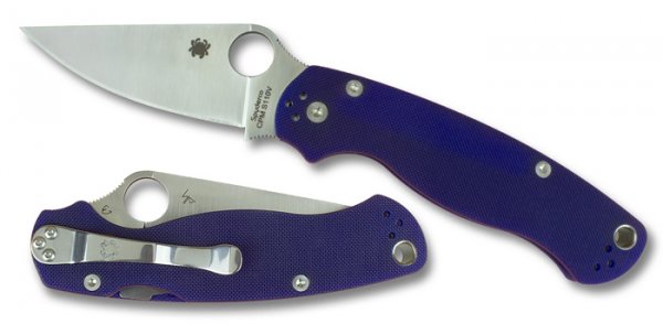 Нож Spyderco Para-Military 2, Dark Blue