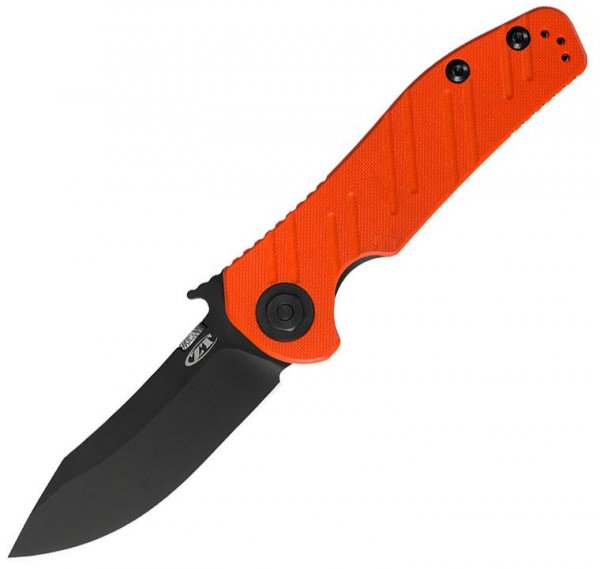 Нож 0630ORBLK ZT S35VN Orange BLK Emmerson