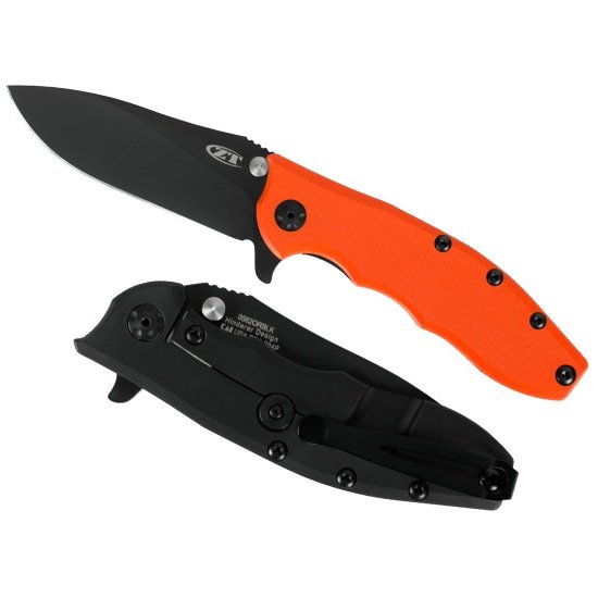 Нож ZT 0562 orange/black