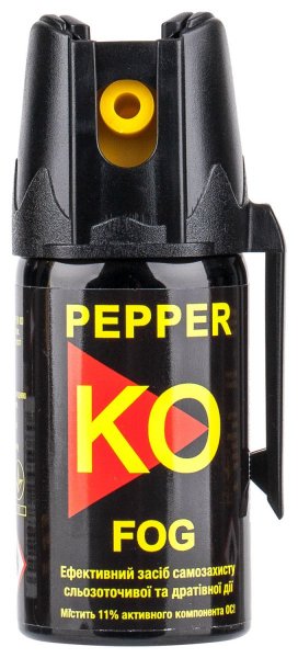 Баллон газовый Klever Pepper KO Fog аэрозольный. Объем - 40 мл