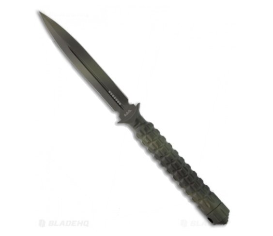 Нож Microtech A.D.O. Knife Green Camo D/E Dagger