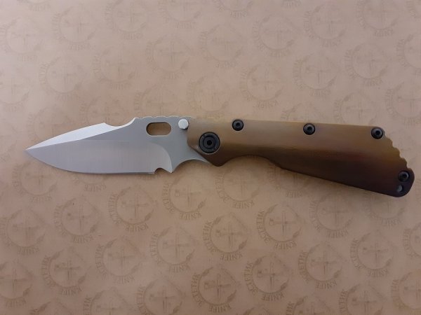 Нож Mick Strider Custom SMF Knife Titanium
