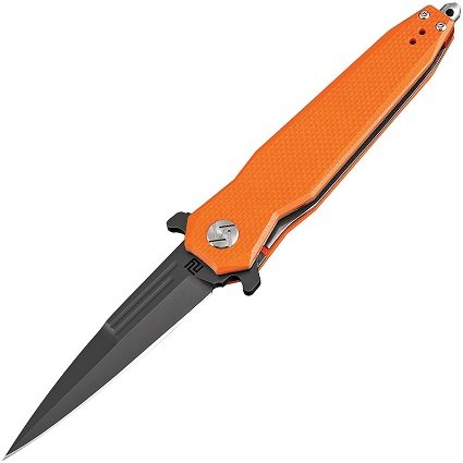 Нож Artisan Hornet D2, G10 Flat ц:orange
