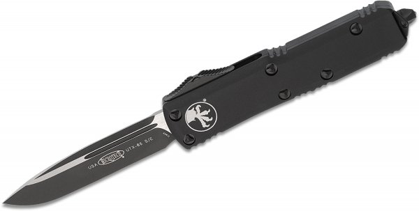 Нож Microtech UTX-85 Drop Point Black Blade Tactical
