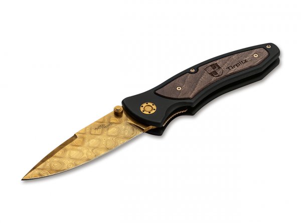 Нож Boker Tirpitz Damascus Gold