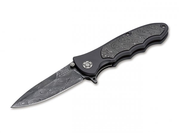 Нож Boker Leopard-Damascus III Collection