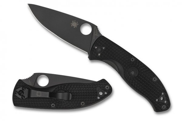 Нож Spyderco Tenacious FRN Black Blade