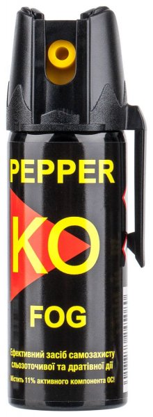 Баллон газовый Klever Pepper KO Fog аэрозольный. Объем - 50 мл
