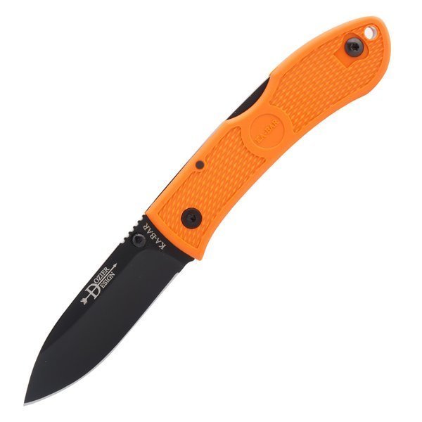 Нож KA-BAR Dozier Folding Hunter, Blaze Orange