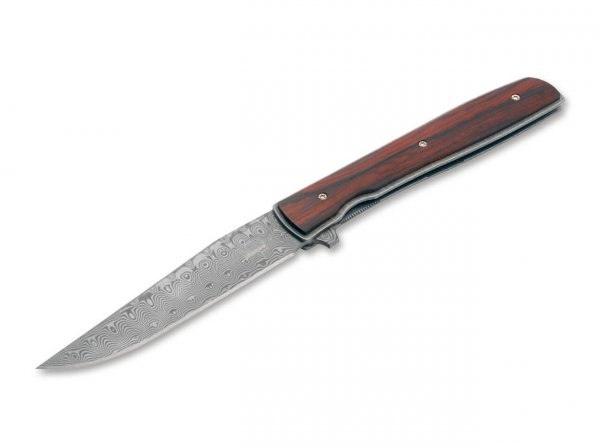Нож Boker Urban Trapper Damascus, cocobolo