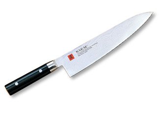 Нож Kasumi Damascus Chef, 240 mm