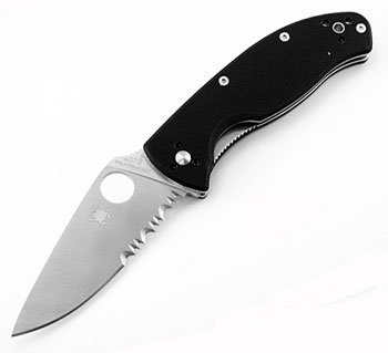 Нож Spyderco Tenacious G-10, combo
