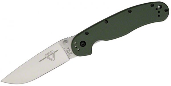 Нож Ontario Rat Folder 1, OD Green