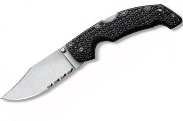 Нож Cold Steel Voyager Large, Clip Point, 50/50 Edge