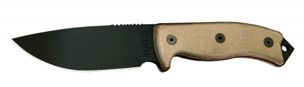 Нож Ontario RAT-5, песчаная микарта