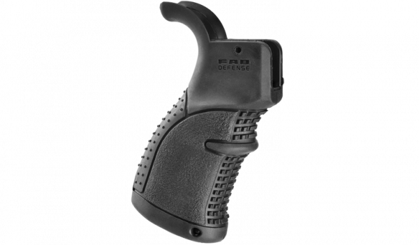 Пистолетная рукоять FAB для M16 \ M4 \ AR15, прорезиненная, черный