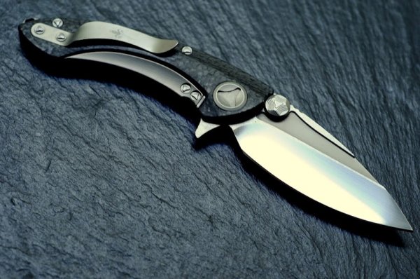 Нож Microtech Marfione Custom Whaleshark Knife Carbon Fiber