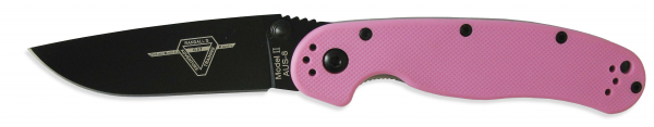 Нож Ontario RAT II Folder Pink, Black Blade
