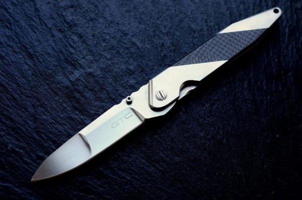 Нож Gustavo Cecchini GTC Titanium Prisma Flipper PRISMA