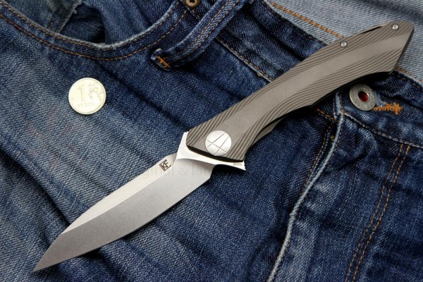 Нож RABBIT (ALEXEY KONYGIN DESIGN, S35VN, TITANIUM, BEARINGS)