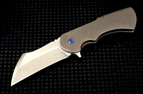 Нож Rick Barrett Custom Knife Skull Tap