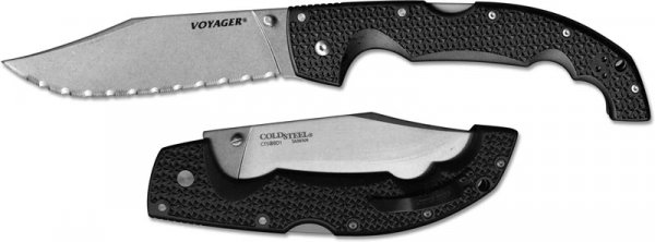Нож Cold Steel Voyager XL Clip Point Serrated