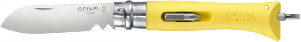 Нож Opinel DIY №9 Inox ц:жёлтый