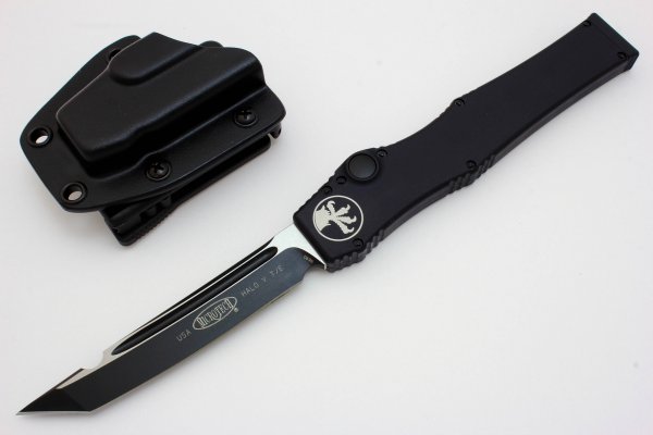 Нож Microtech HALO V Tanto Black Elmax