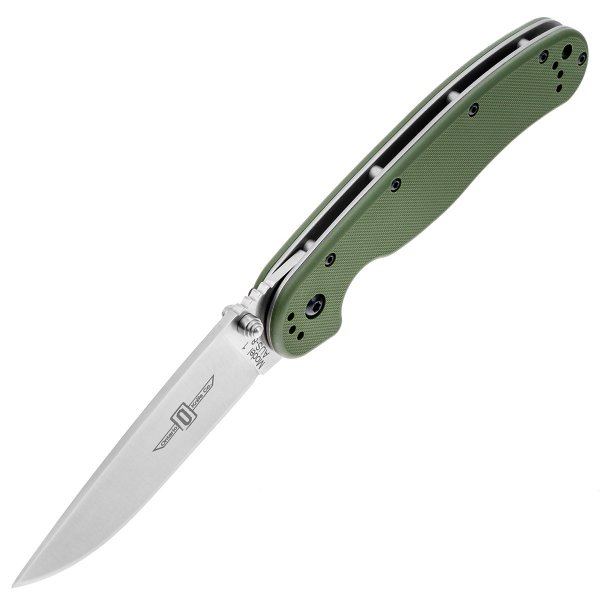 Нож Ontario Rat Folder 1, Foliage Green