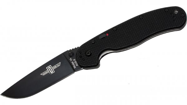 Нож Ontario RAT 1 Assisted, Black Blade