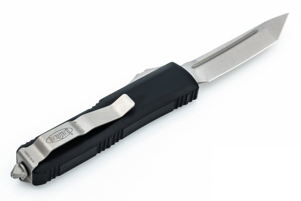 Нож Microtech UTX-85 Tanto Point Stonewash