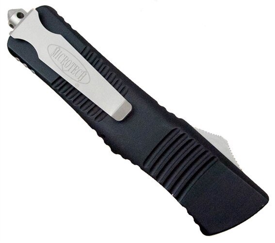 Нож Microtech Combat Troodon Double Edge Black Blade FS