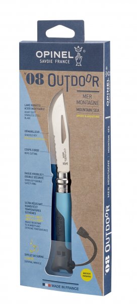 Нож Opinel №8 Outdoor синий