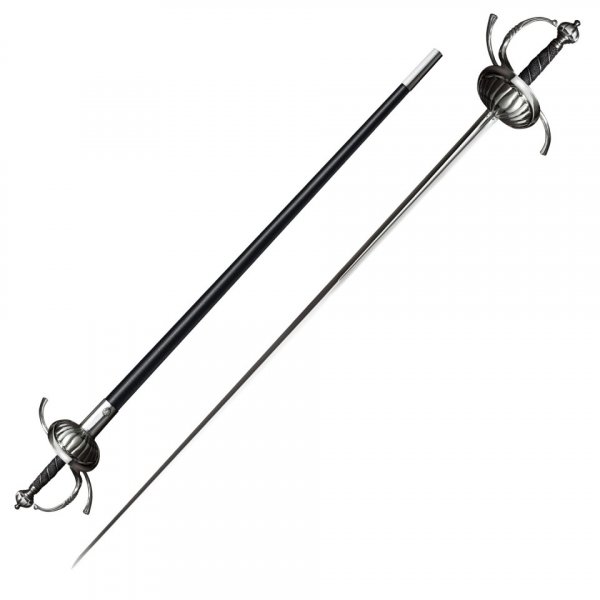 Меч Cold Steel Ribbed Shell Swept Hilt Rapier