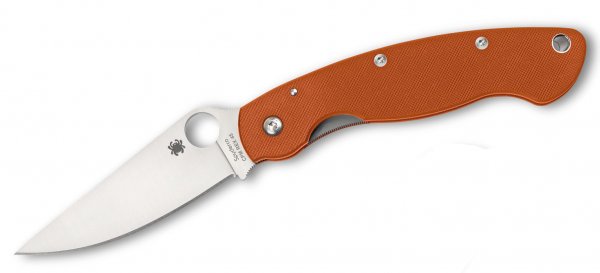 Нож Spyderco Military Sprint Run ц: оранжевый