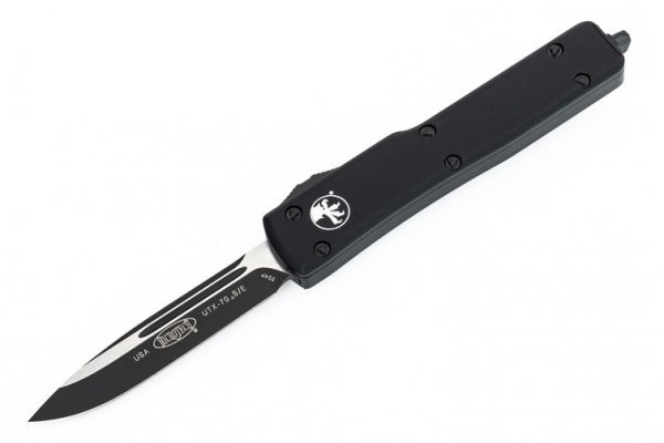 Ніж Microtech UTX-70 Drop Point Black Blade Tactical