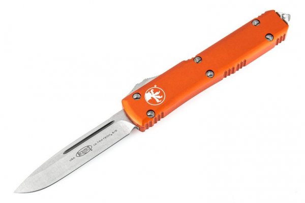 Ніж Microtech Ultratech Drop Point Stonewash, ц:orange