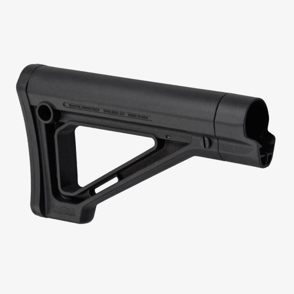 Приклад Magpul МОЕ фиксированый, Mil-Spec, на трубу AR15 ц:черный