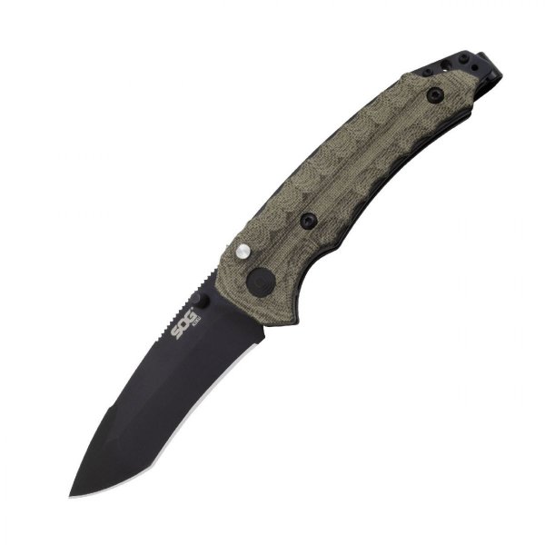 Нож SOG Kiku Assisted, Black