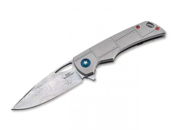 Нож Boker Plus P51 Mustang Damast 