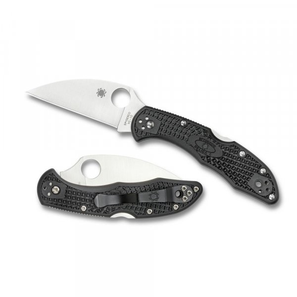 Ніж Spyderco Delica 4 Wharncliffe Black 