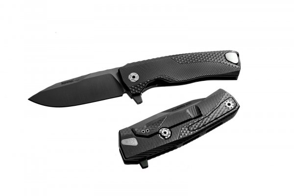 Нож Lionsteel ROK Aluminum Black 