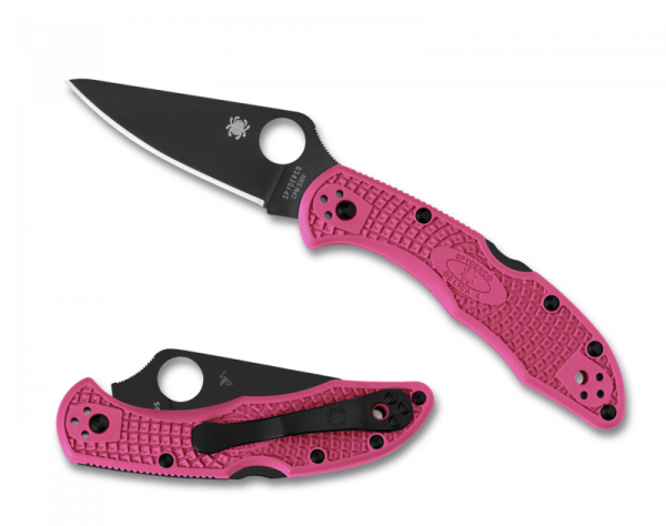 Ніж Spyderco Delica 4 Pink, S30V 
