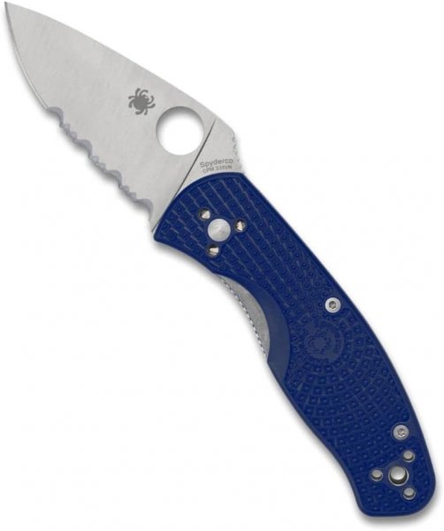 Нож Spyderco Persistence, Blue FRN, S35VN, Combo 