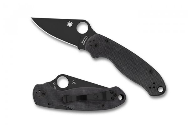 Ніж Spyderco Para 3 BB S45VN G-10 Black
