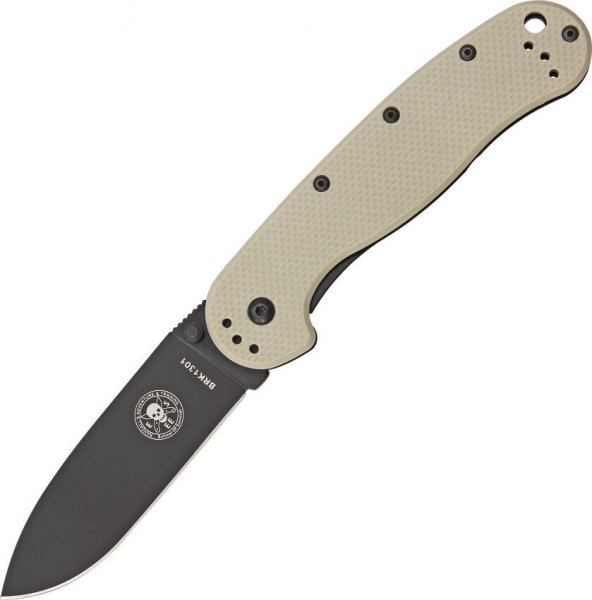 Нож ESEE Avispa Desert Tan/Black Blade, D2