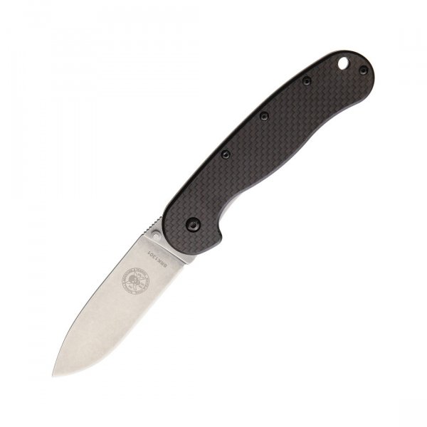 Ніж ESEE Avispa Black, D2 Carbon fiber/G10