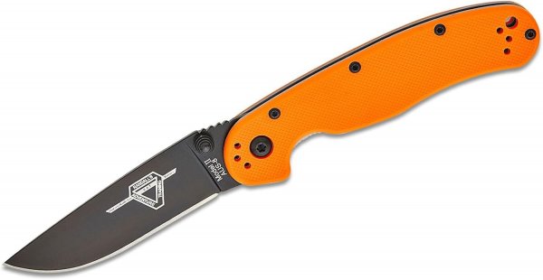 Нож Ontario Knife RAT II AUS-8 BB Orange